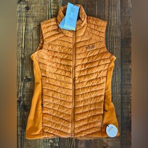 NEW WITH TAGS - RAB Kestrel Vest, Marmalade size small
